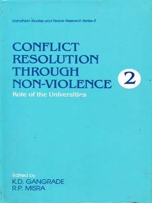 cover image of Conflict Resolution through Non-Violence